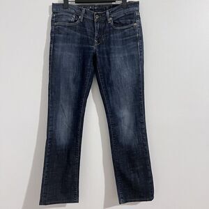 Levi's Capital E Jeans Size 29 Ruler Low Slim Straight Denim Blue Medium Wash